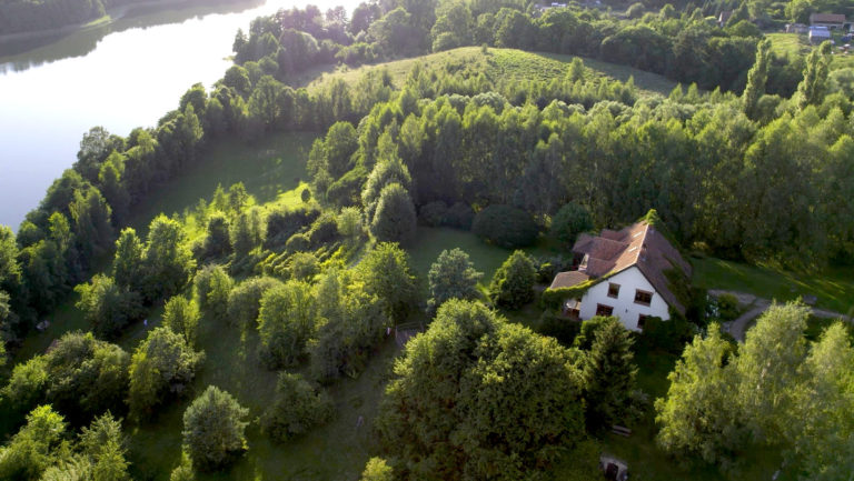 dom na mazurach na sprzedaż położony na działce 5ha
